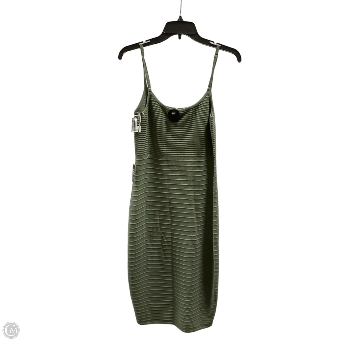 Dress Casual Midi By Express In Green, Size: M