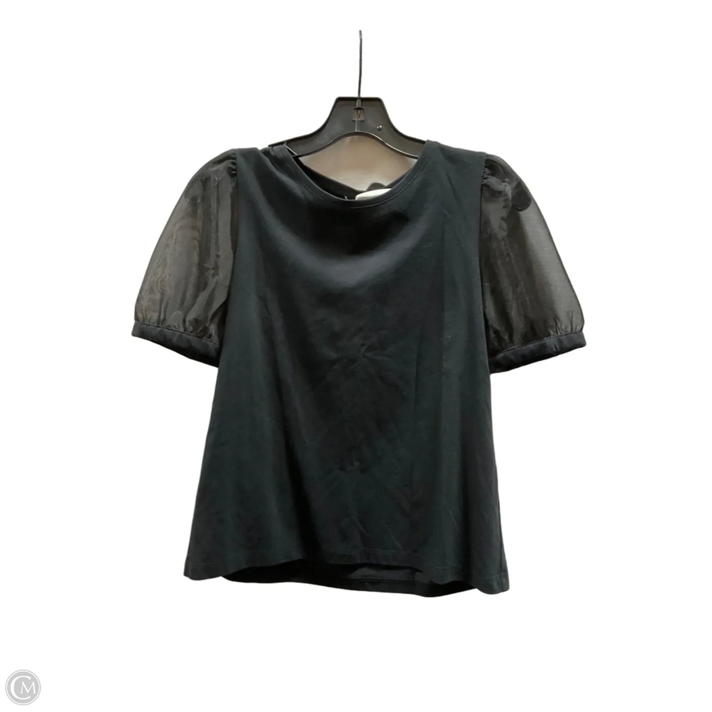 Top Short Sleeve By Madewell In Black, Size: S