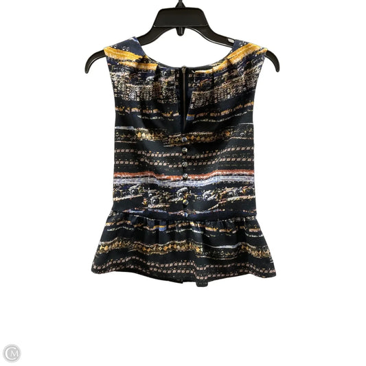 Top Sleeveless By Cmf In Multi-colored, Size: S