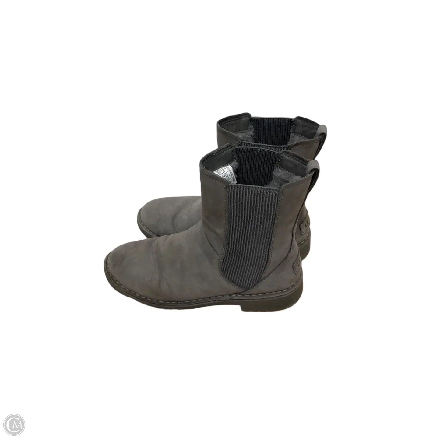 Boots Ankle Heels By Ugg In Grey, Size: 7
