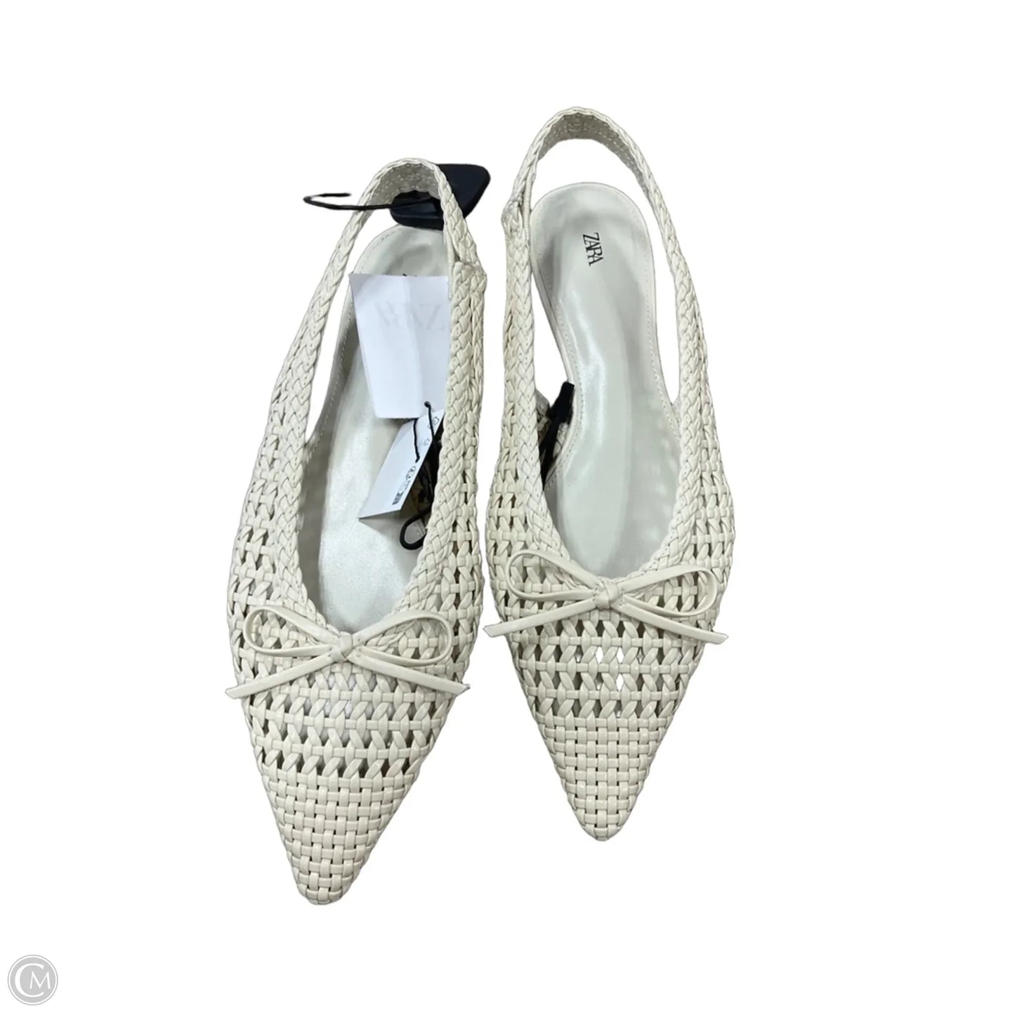 Shoes Flats By Zara In Cream, Size: 8.5