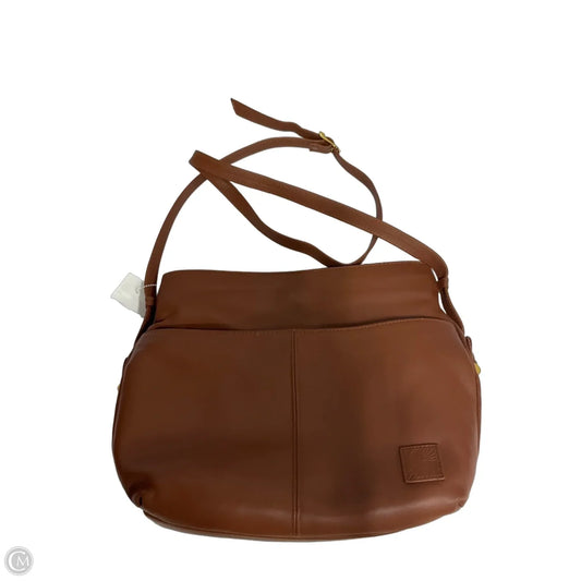 Handbag Leather By Giani Bernini, Size: Medium