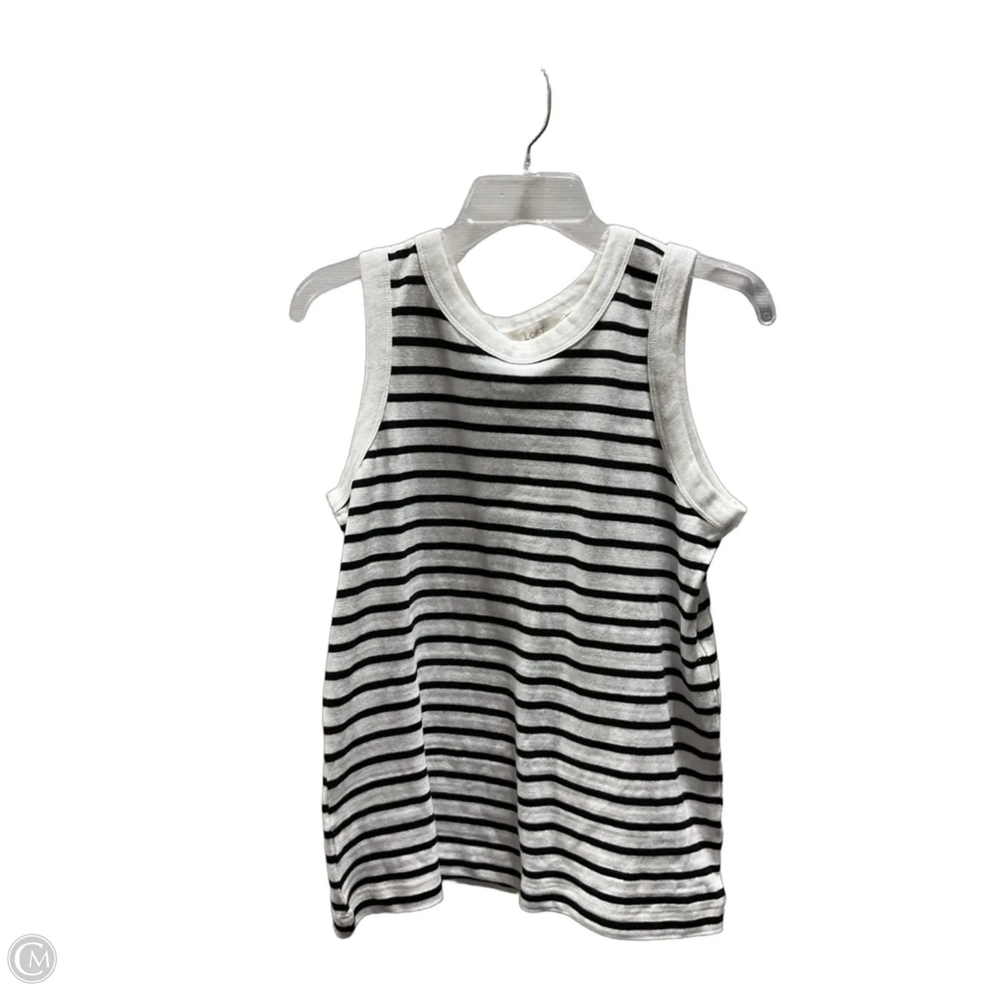 Tank Top By Loft In Striped Pattern, Size: M