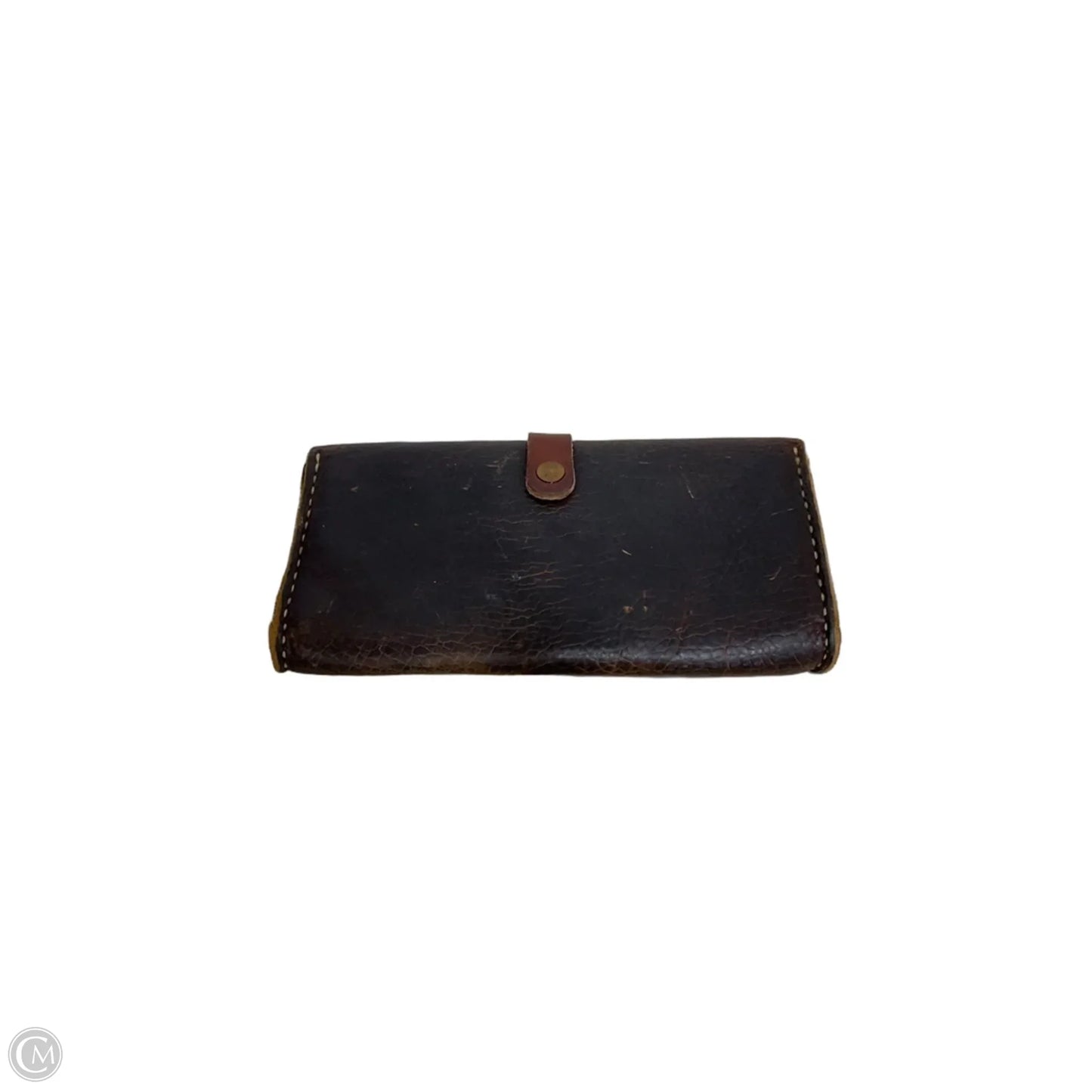 Wallet Leather By Cma, Size: Large