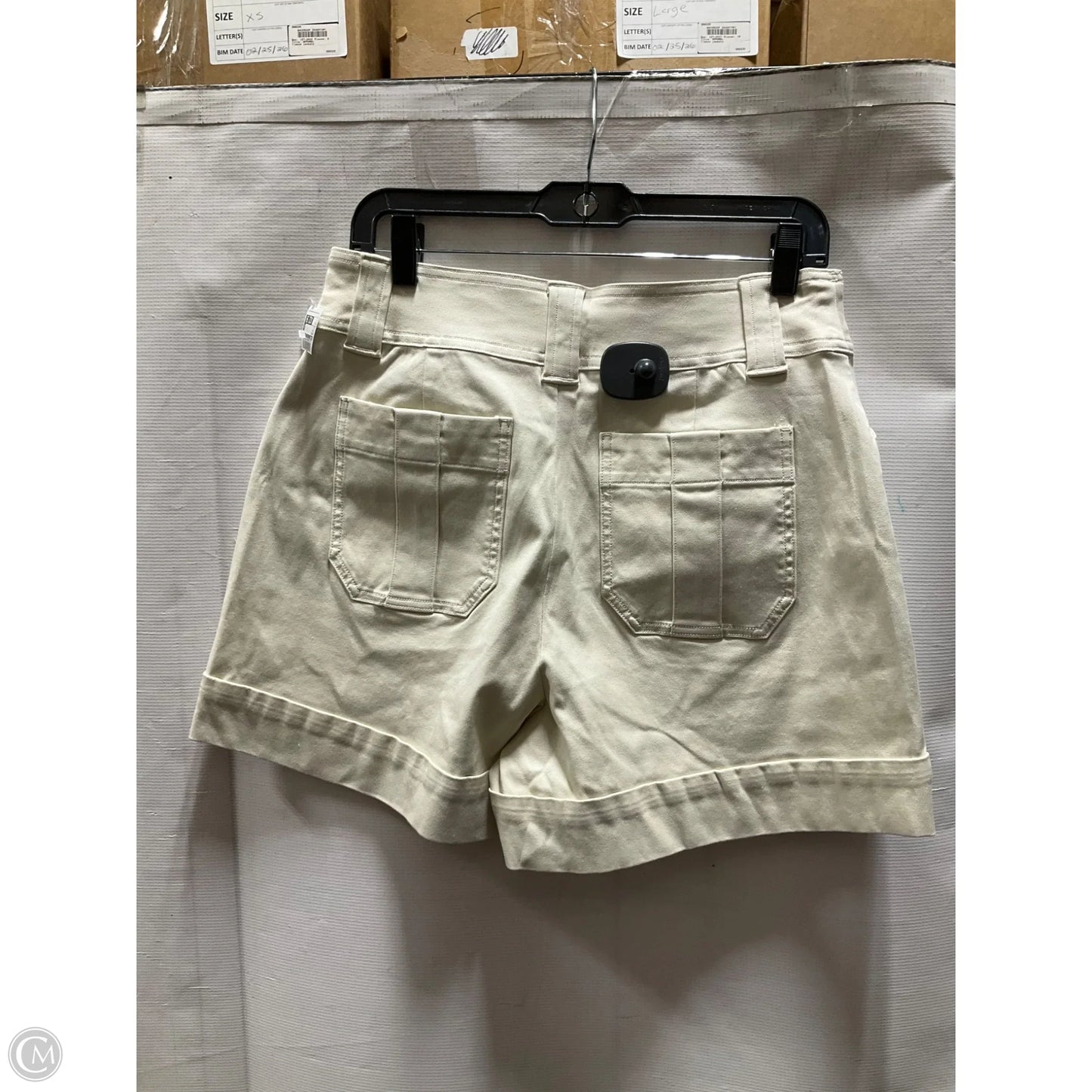 Shorts By Spanx In Cream, Size: L