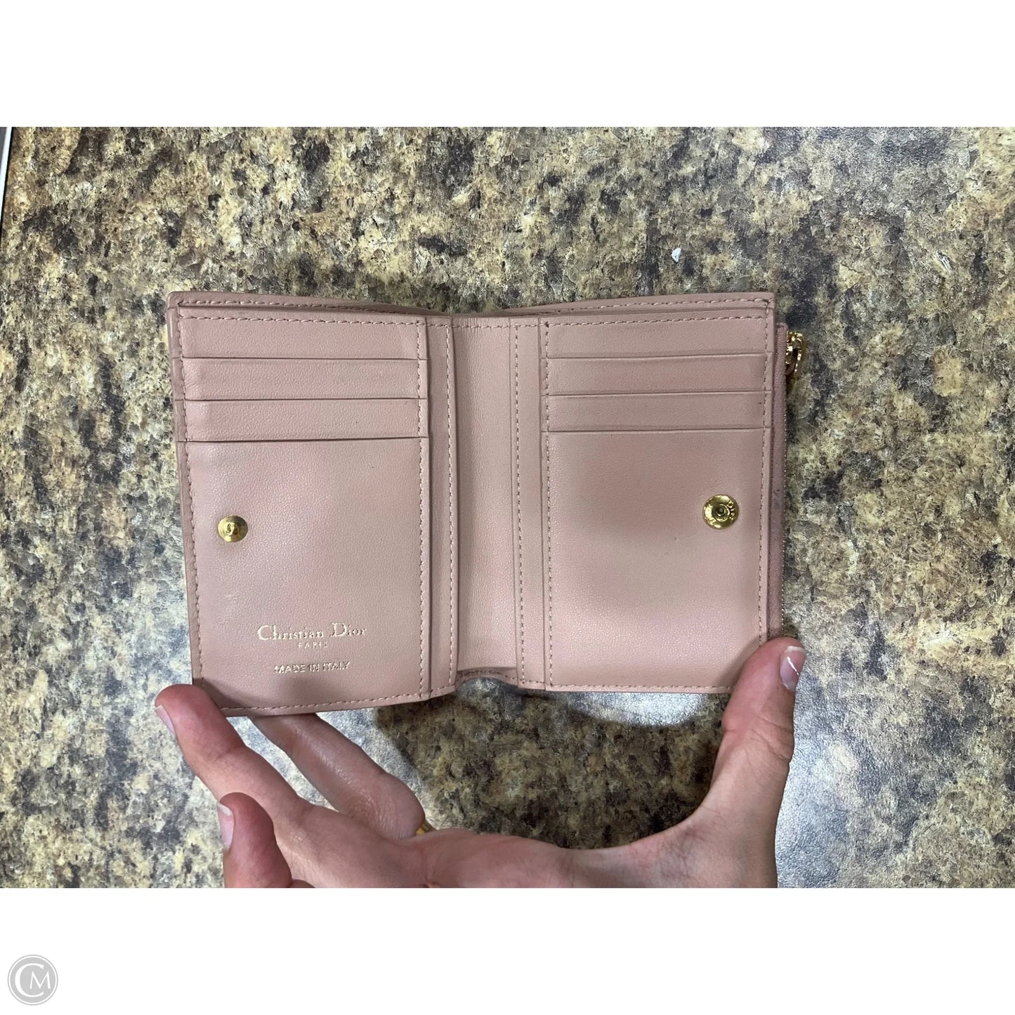 Wallet Luxury Designer By Dior, Size: Medium