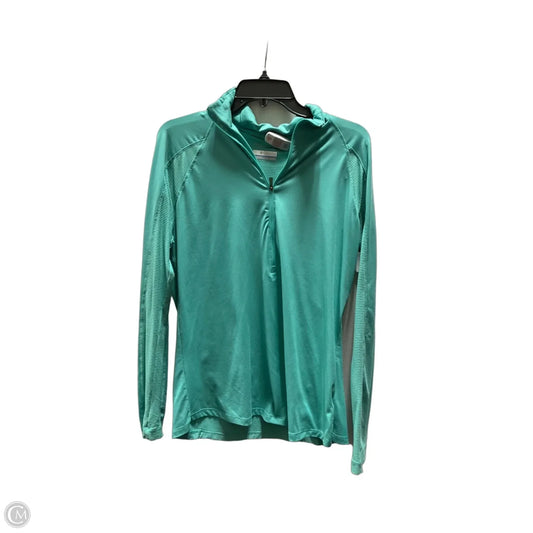 Athletic Jacket By Columbia In Green, Size: Xl