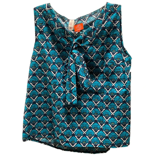 Top Sleeveless By Tracy Negoshian In Teal, Size: M