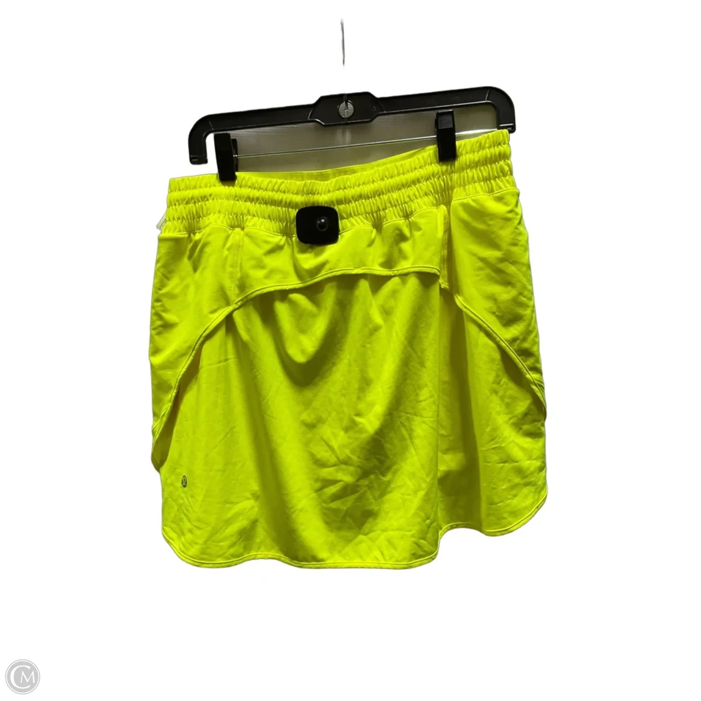 Athletic Skort By Lululemon In Yellow, Size: 14