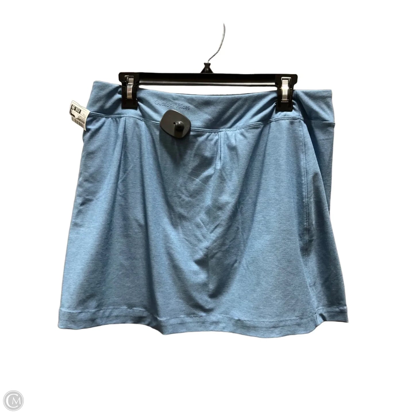 Athletic Skort By Outdoor Voices In Blue & Brown, Size: Xl