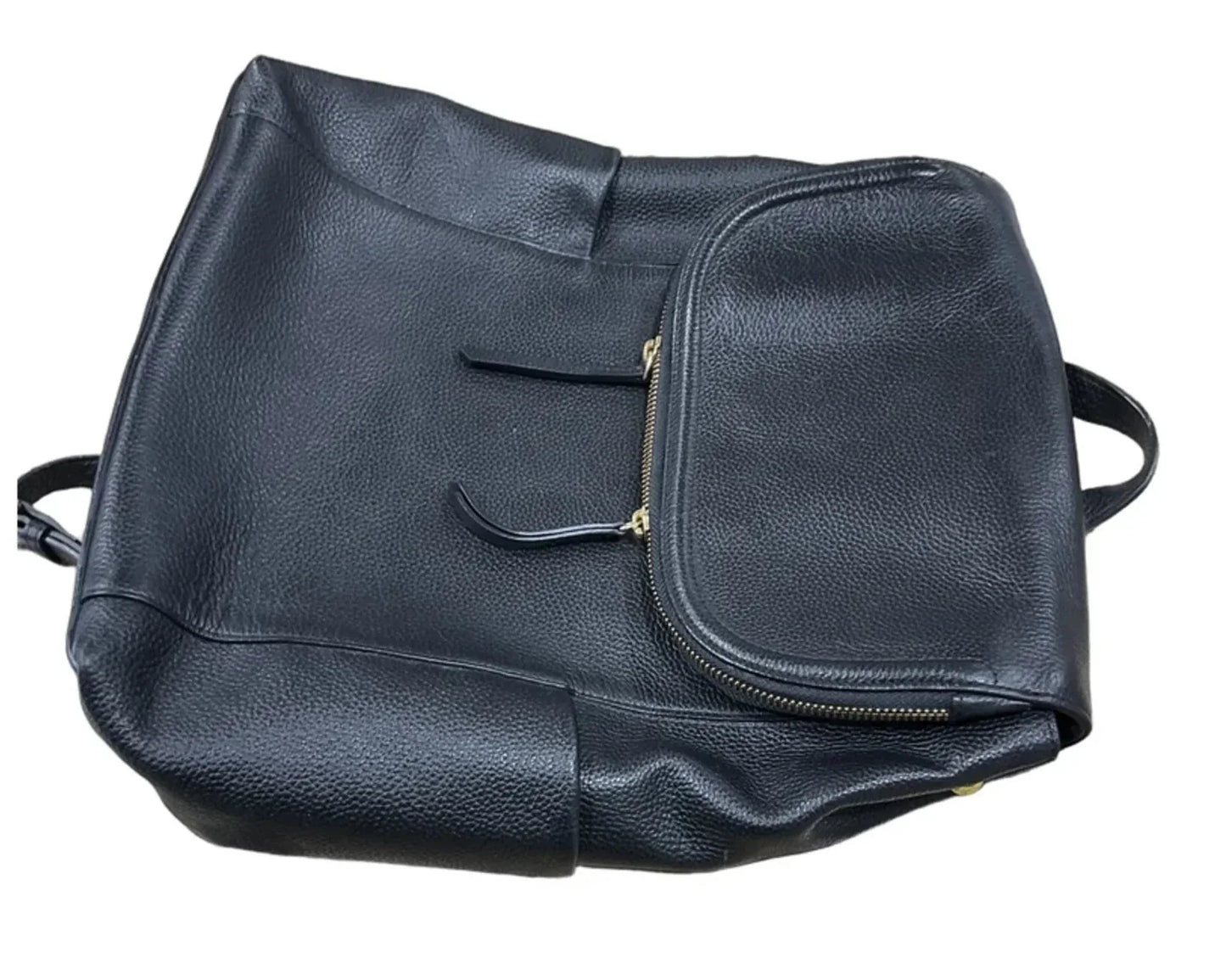 Backpack Leather By Nordstrom, Size: Medium