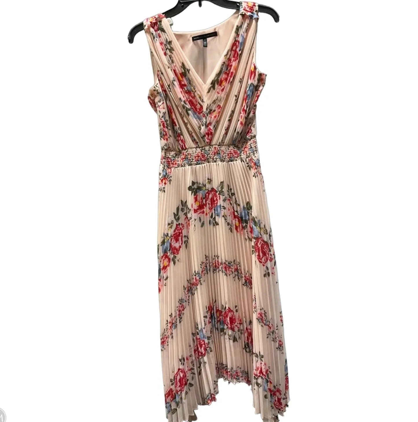 Dress Casual Maxi By White House Black Market In Pink, Size: 4