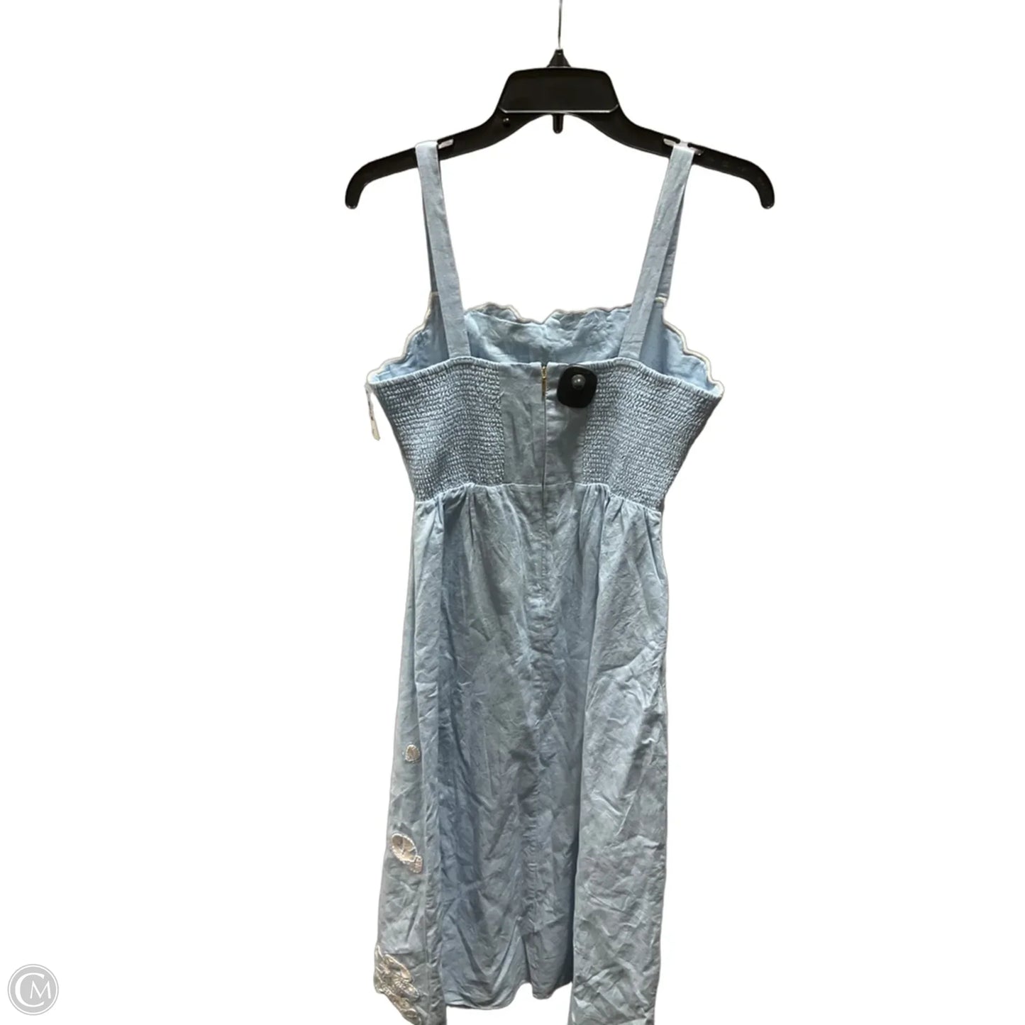 Dress Casual Midi By Cleobella In Blue & Cream, Size: S