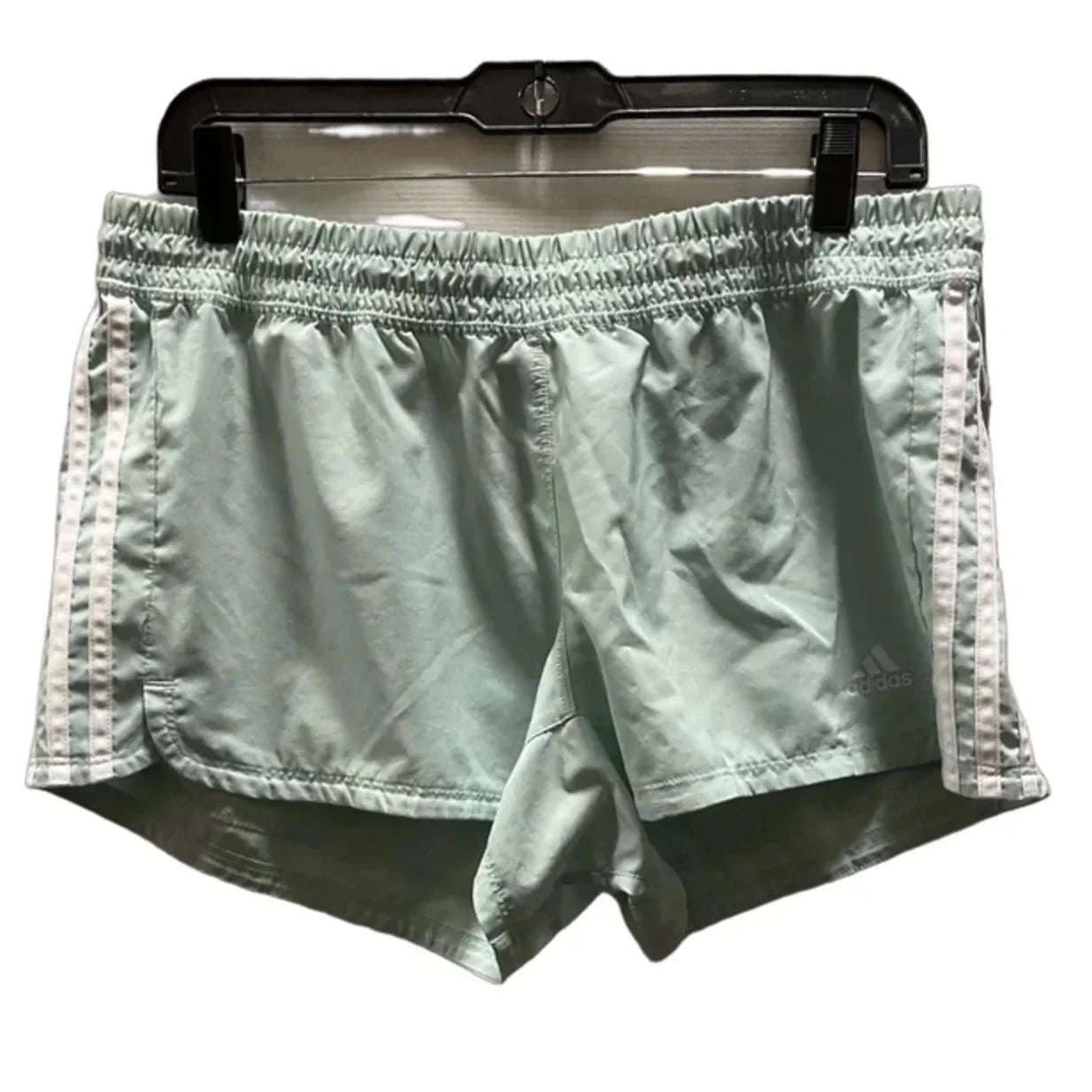 Athletic Shorts By Adidas In Aqua, Size: L