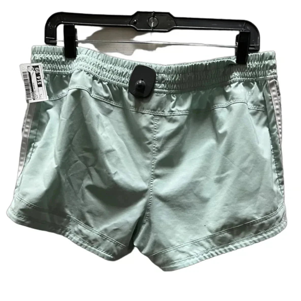 Athletic Shorts By Adidas In Aqua, Size: L