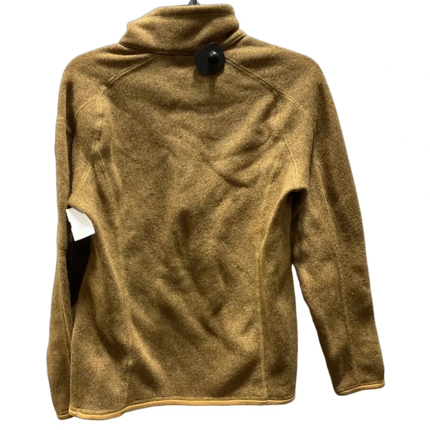 Athletic Jacket By Patagonia In Tan, Size: M
