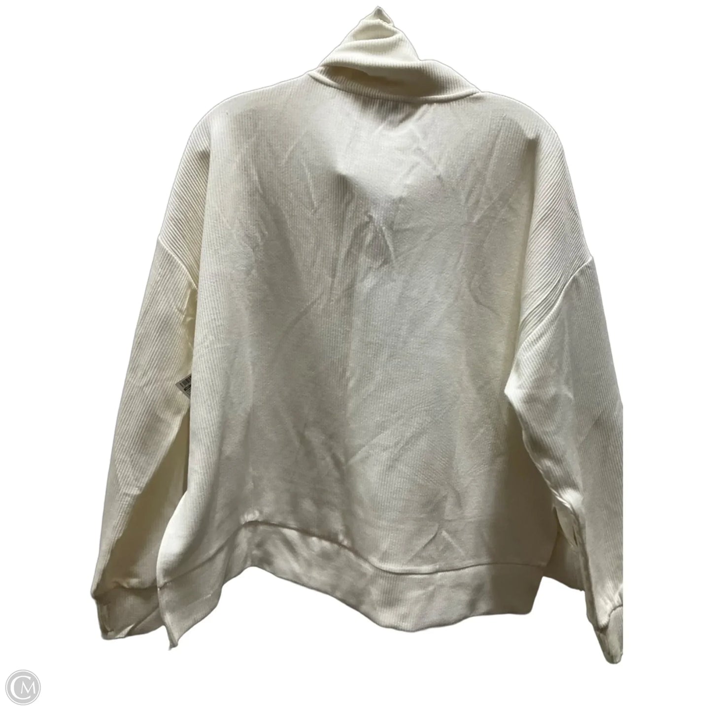 Sweatshirt Collar By Not Your Daughters Jeans In Cream, Size: L