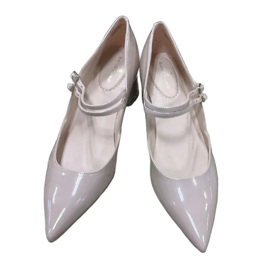 Shoes Heels Block By Bandolino In Beige, Size: 9.5