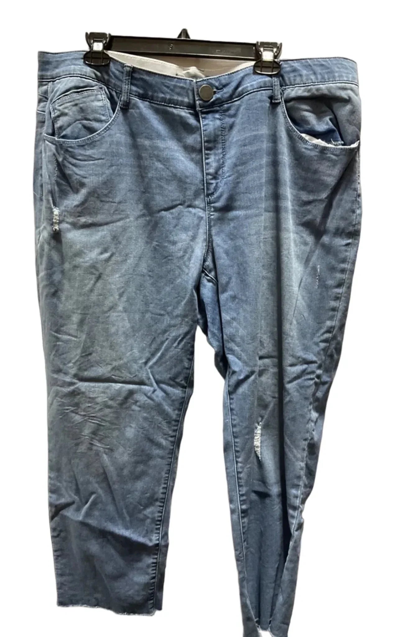 Jeans Straight By Wit & Wisdom In Blue, Size: 20