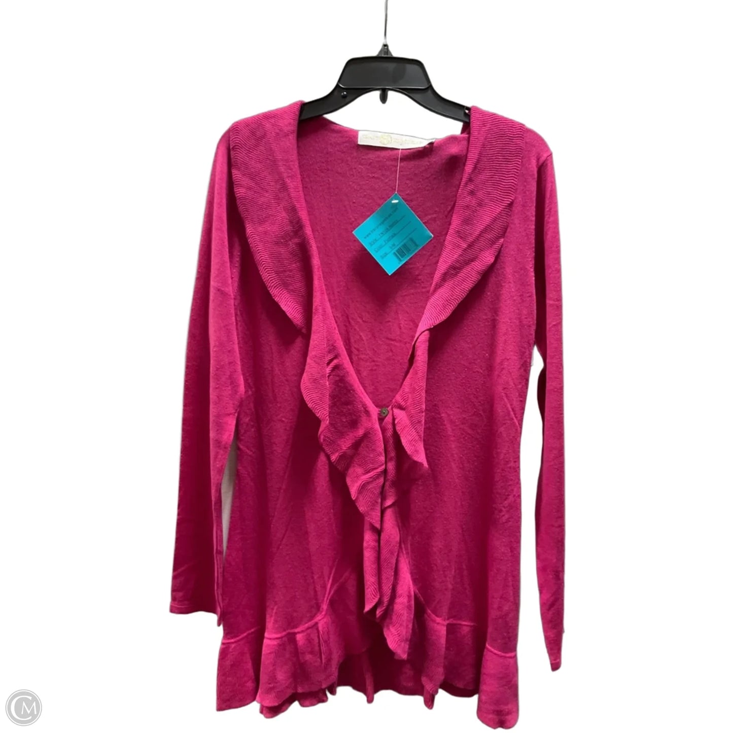 Sweater Cardigan By Tracy Negoshian In Pink, Size: S