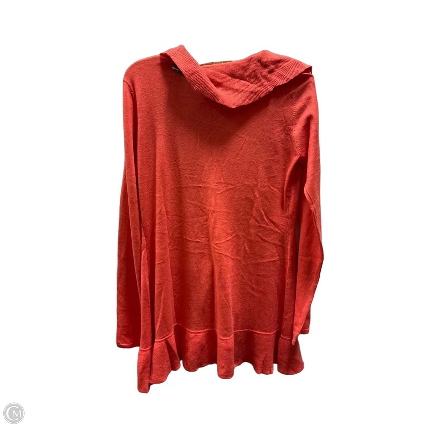 Sweater Cardigan By Tracy Negoshian In Orange, Size: S