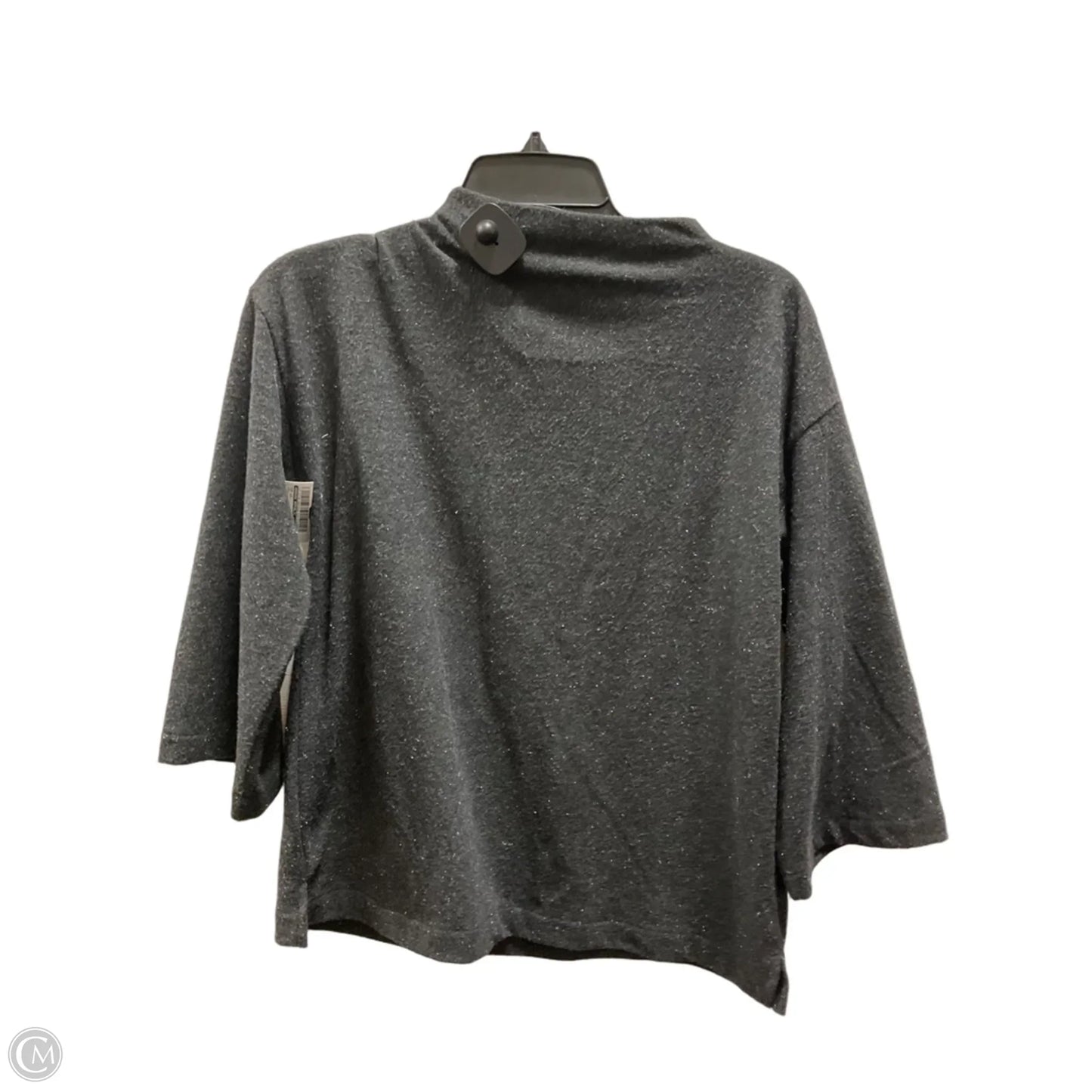 Top Long Sleeve By Banana Republic In Grey, Size: S