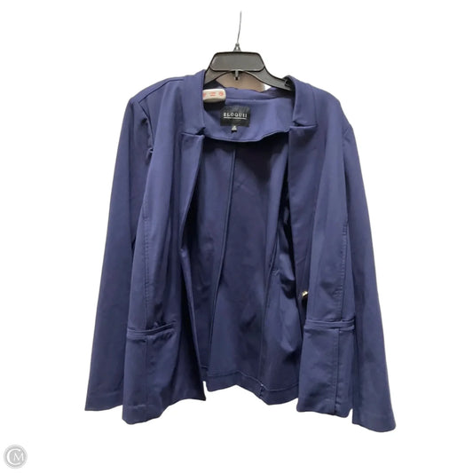 Blazer By Eloquii In Blue, Size: 20