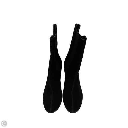Boots Mid-calf Flats By Anne Klein In Black, Size: 8