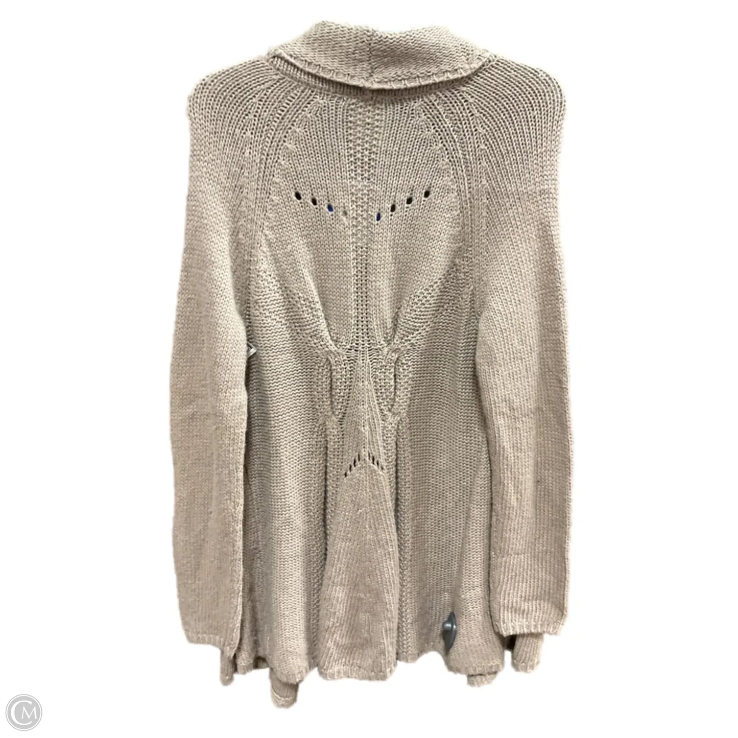 Sweater Cardigan By Matty M In Brown, Size: L