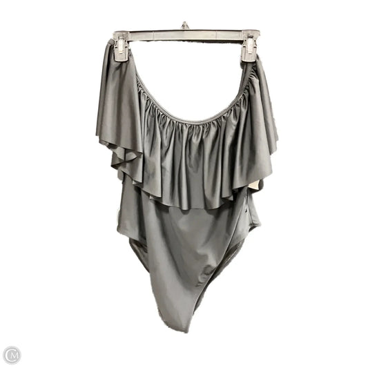 Swimsuit By White Birch In Black, Size: 1x