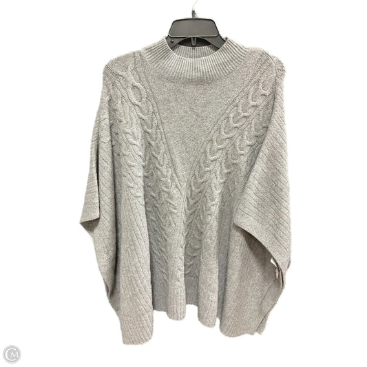 Sweater By Simply Vera In Grey, Size: 0
