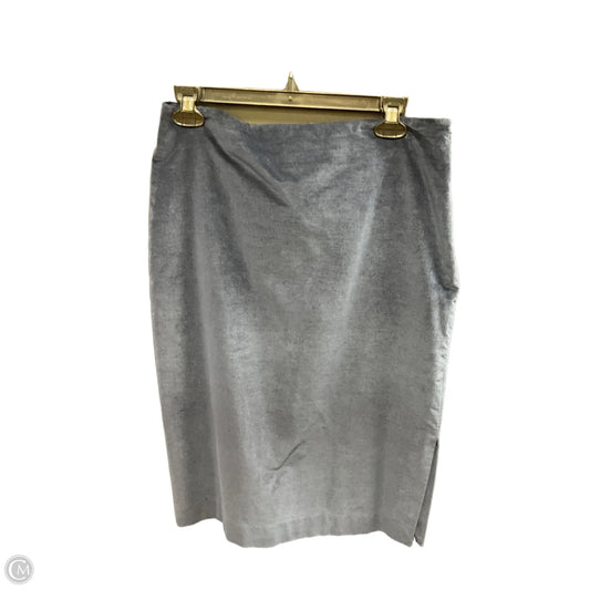 Skirt Midi By Banana Republic In Navy, Size: 6