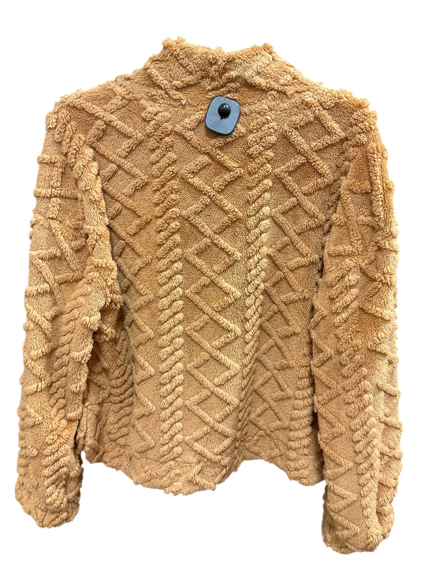 Jacket Fleece By Clothes Mentor In Orange, Size: M