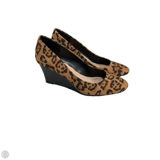 Shoes Heels Platform By Kelly And Katie In Animal Print, Size: 7