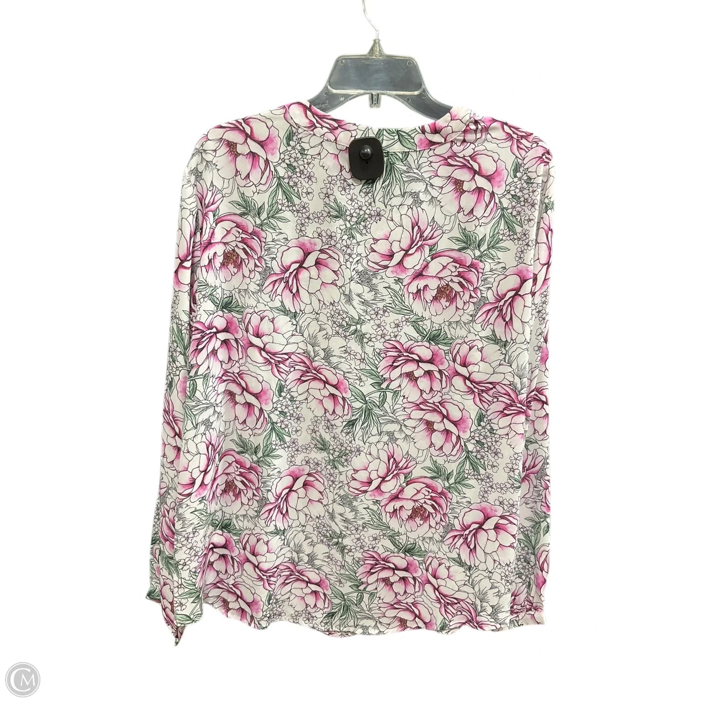 Top Long Sleeve By Torrid In Floral Print, Size: Xxl