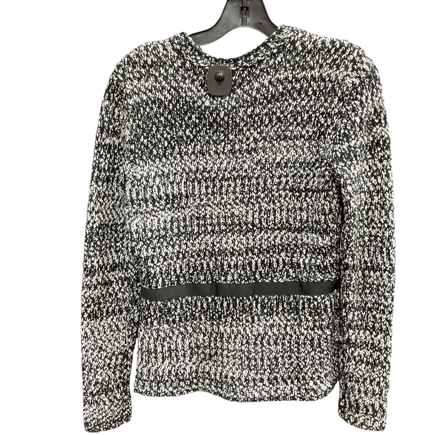 Sweater Cardigan By Narciso Rodriguez In Black & White, Size: S