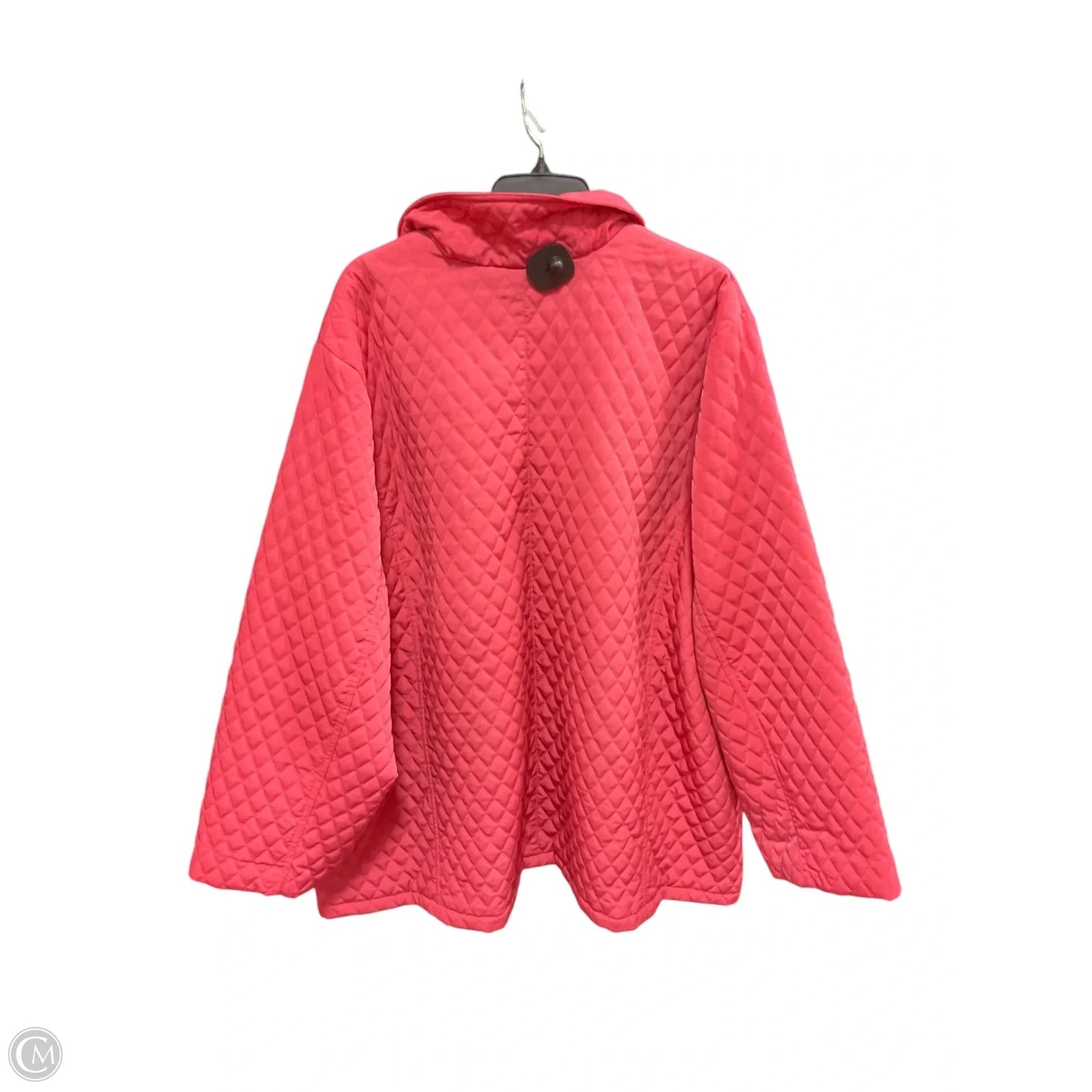 Jacket Puffer & Quilted By Avenue In Orange, Size: 4x
