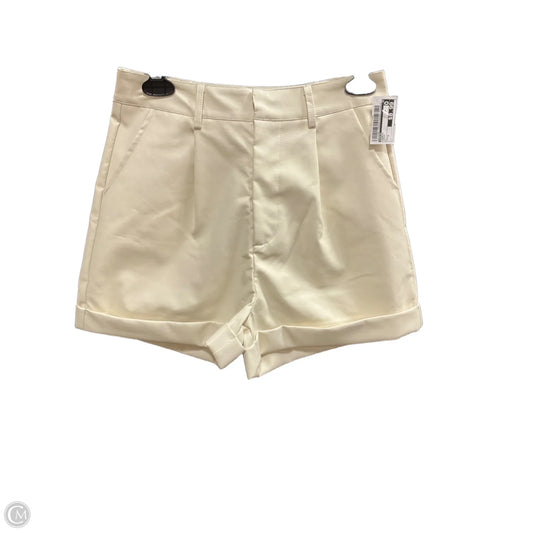 Shorts By Shein In Cream, Size: S
