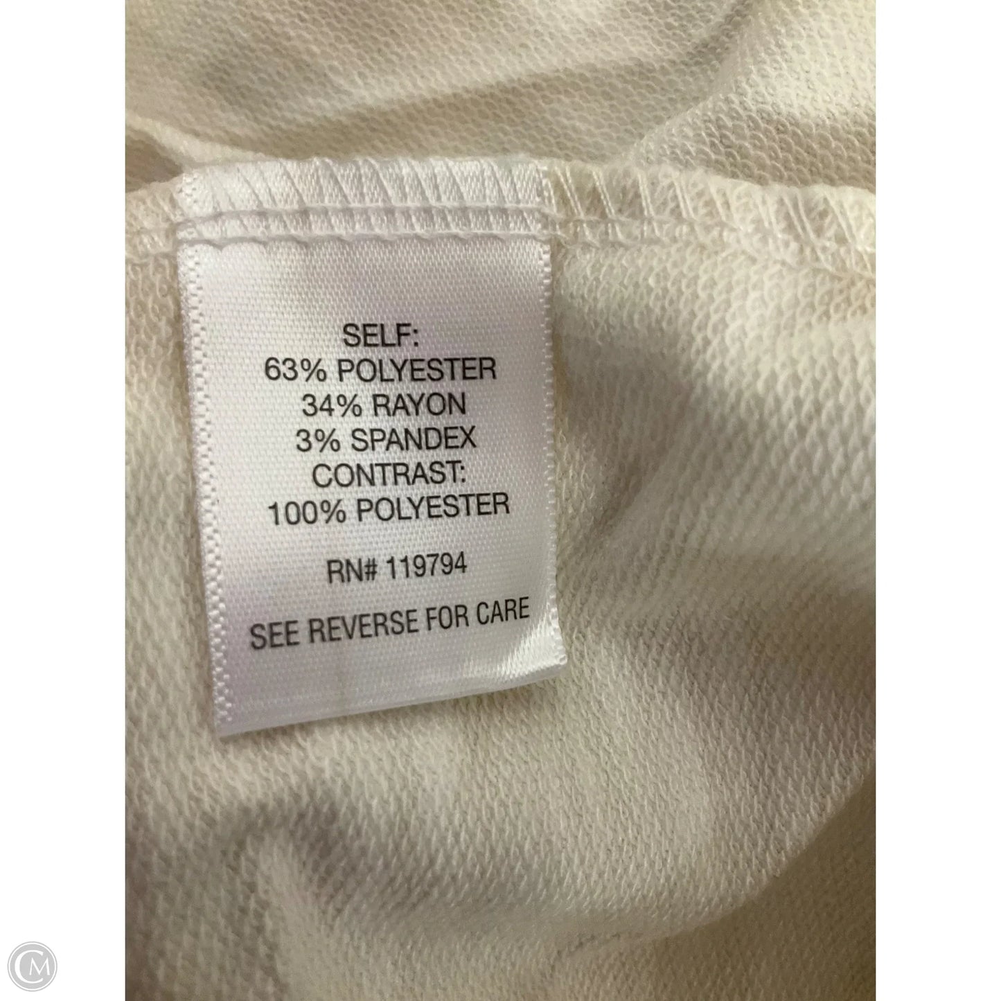 Sweatshirt Hoodie By One World In Yellow, Size: 2x