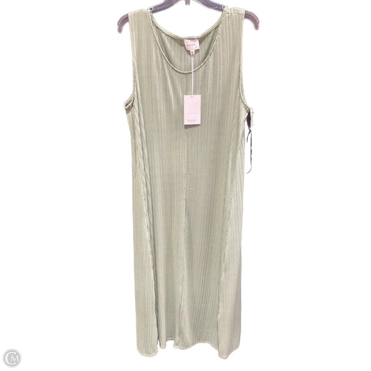 Dress Casual Maxi By Andree By Unit In Green, Size: 1x