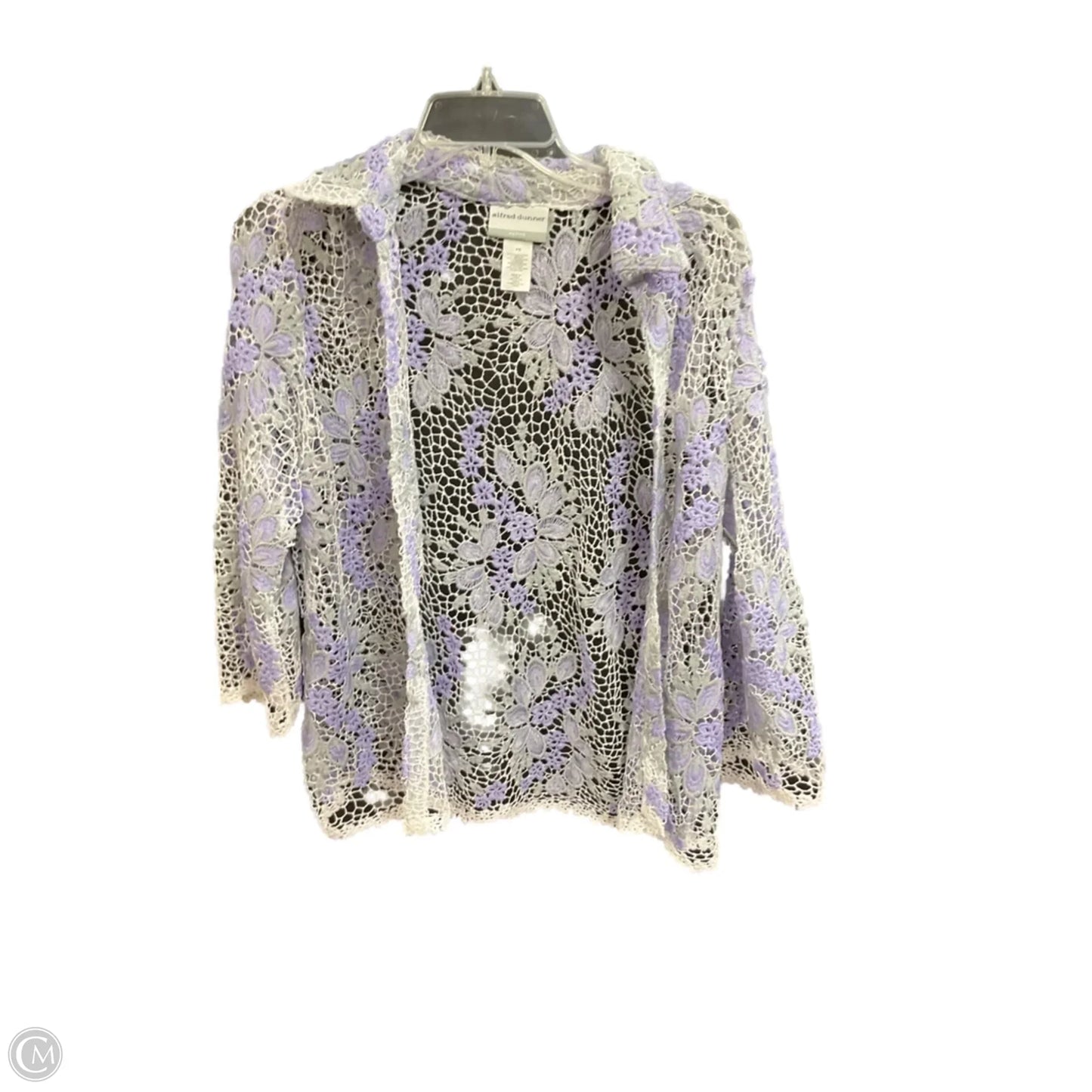 Cardigan By Alfred Dunner In Purple, Size: S
