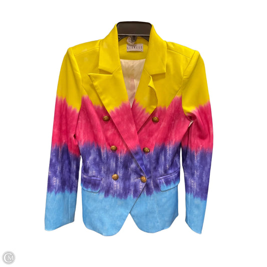 Blazer By Clothes Mentor In Multi-colored, Size: M