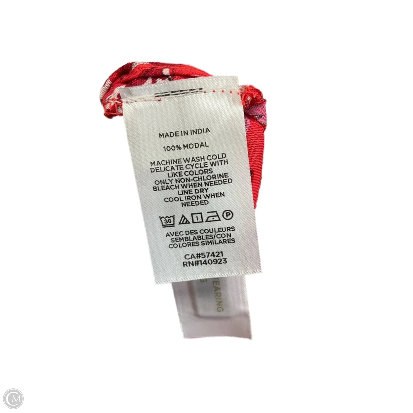 Shawl By Loft In Red, Size: Xs