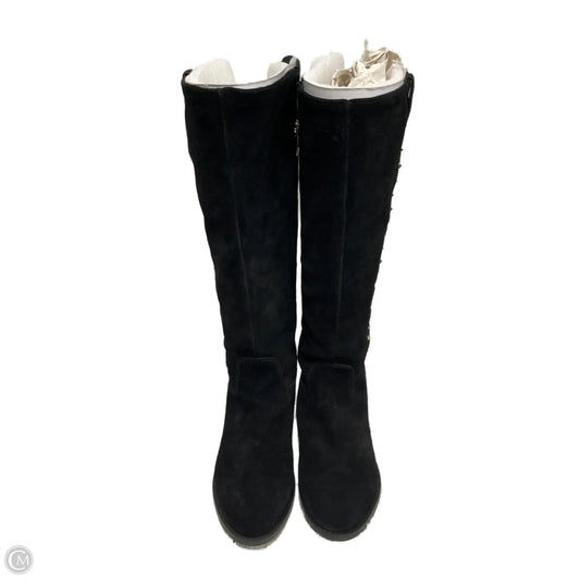 Boots Knee Flats By Marc Fisher In Black, Size: 8