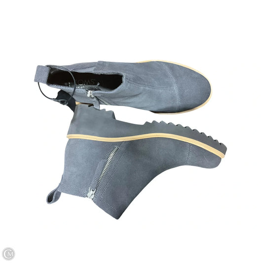 Boots Ankle Heels By Toms In Grey, Size: 8