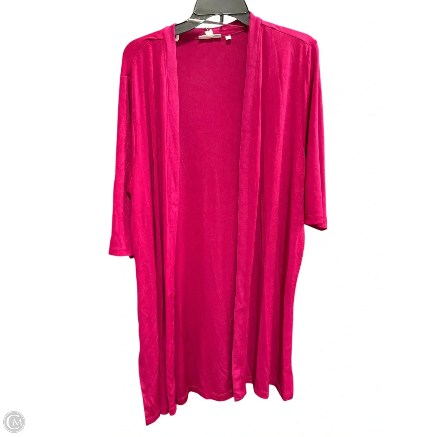 Cardigan By Chicos In Pink, Size: Xxl