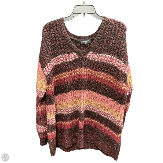 Sweater By Lane Bryant In Red, Size: Xl