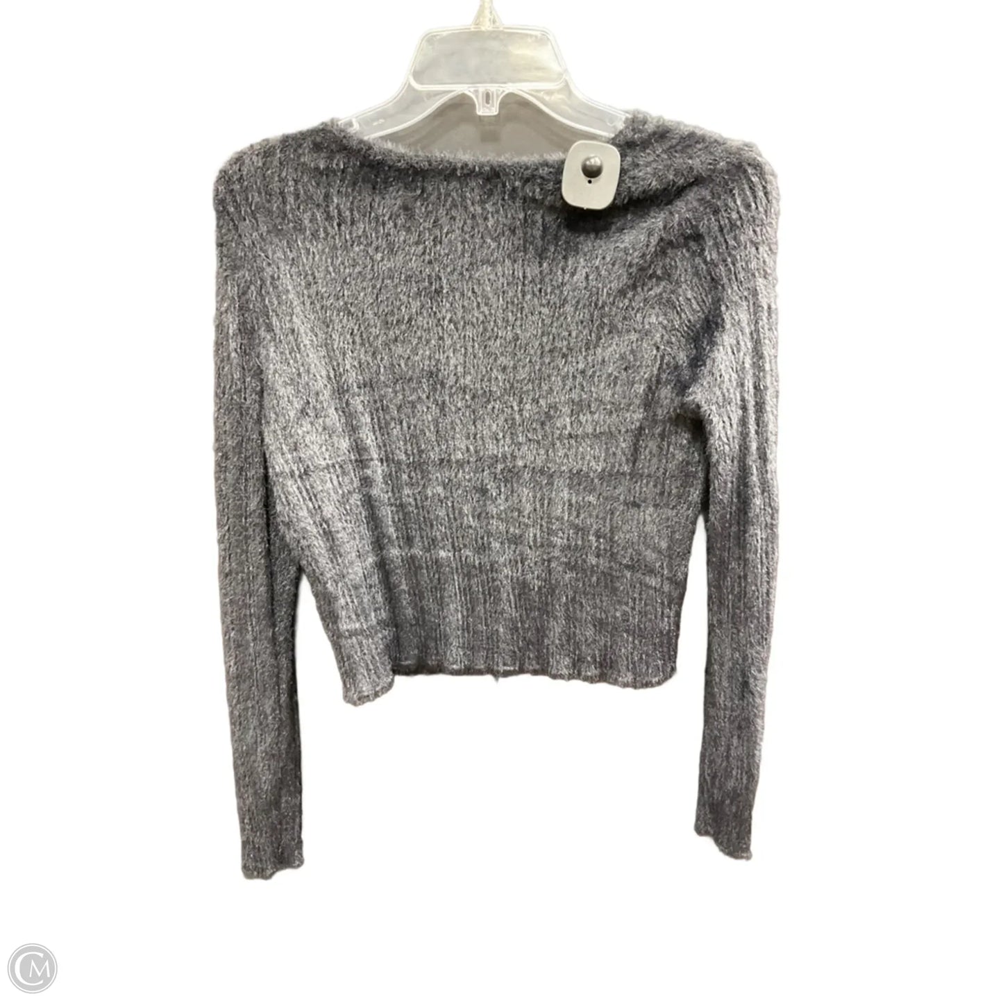 Sweater Cardigan By Clothes Mentor In Black, Size: S
