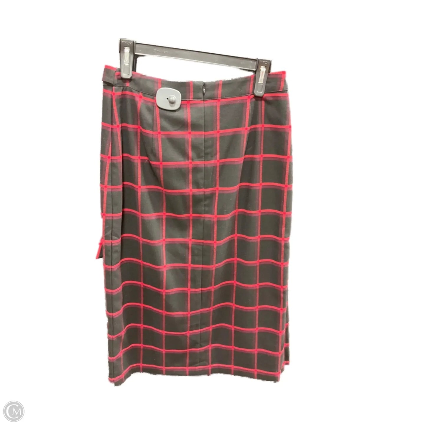 Skirt Midi By Banana Republic In Plaid Pattern, Size: 6