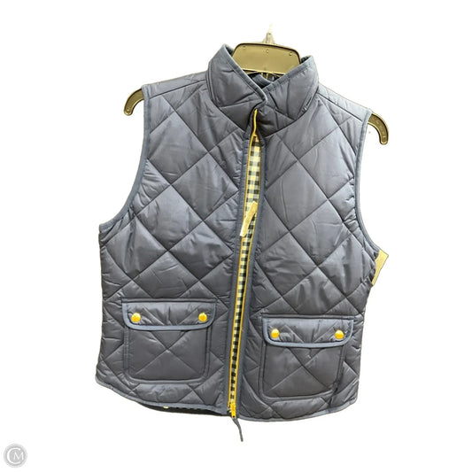 Vest Puffer & Quilted By J. Crew In Navy, Size: S